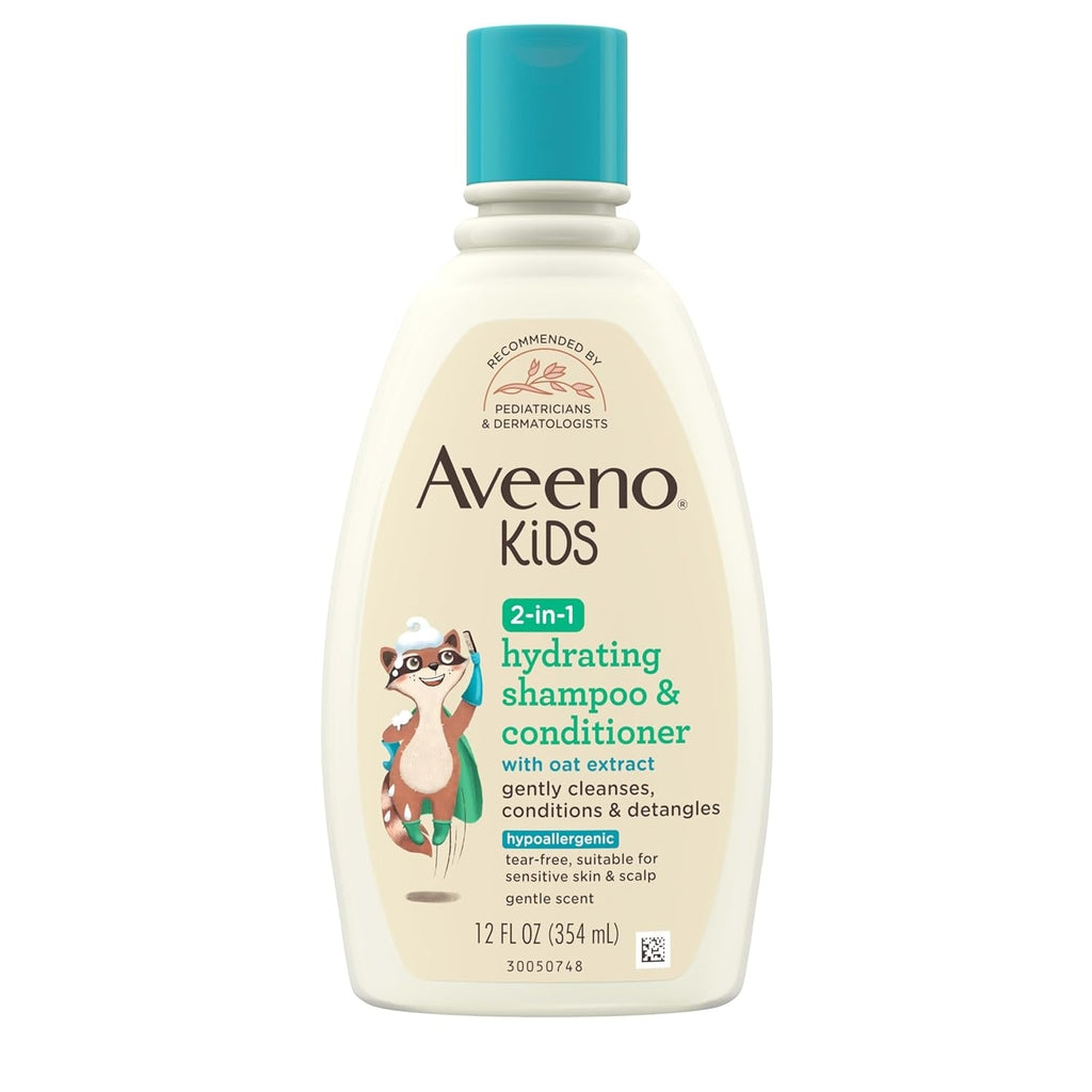 Aveeno Baby Kids 2 In 1 Hydrating Shampoo & Conditioner - 354 ml