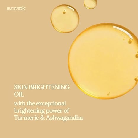Auravedic Saffron Original Face Oil for Glowing Skin - 100 ml