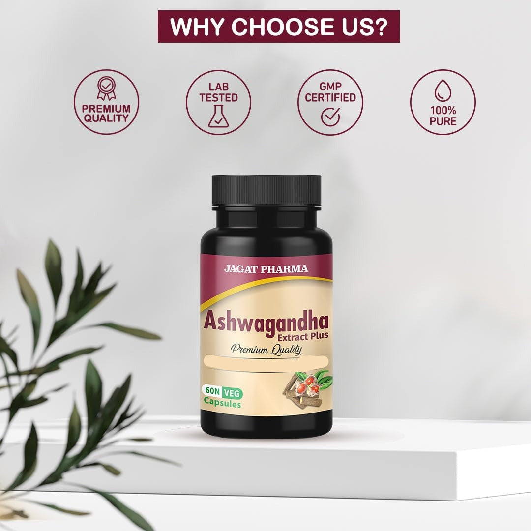 Jagat Pharma Ashwagandha - 60 Tabs