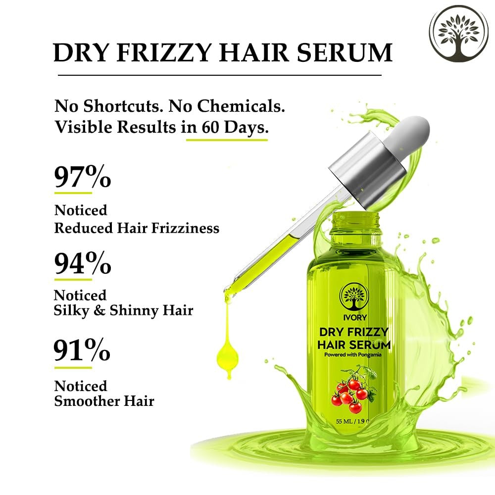Ivory Natural Dry Frizzy Hair Serum - 55 ml
