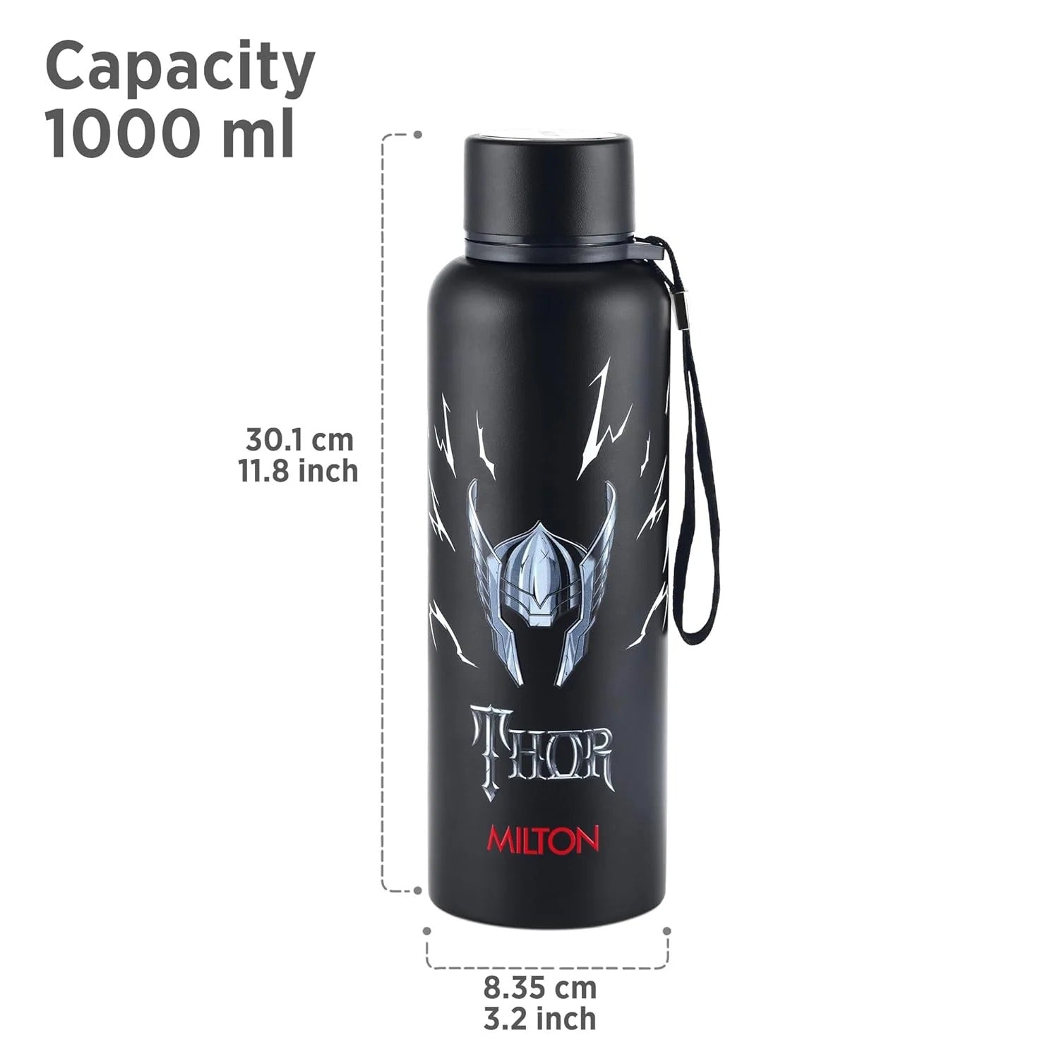 Milton Marvel Thor Artedge Water Bottle