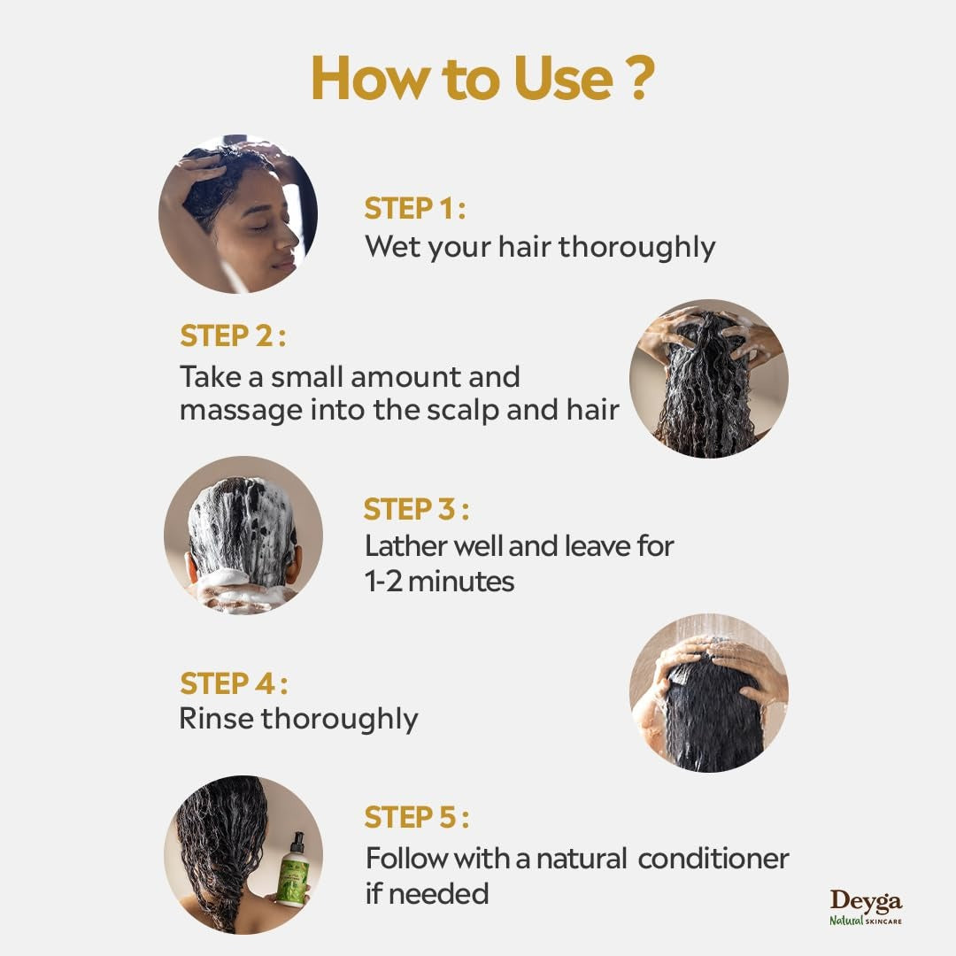 Deyga Anti-Dandruff Shampoo - 220 ml