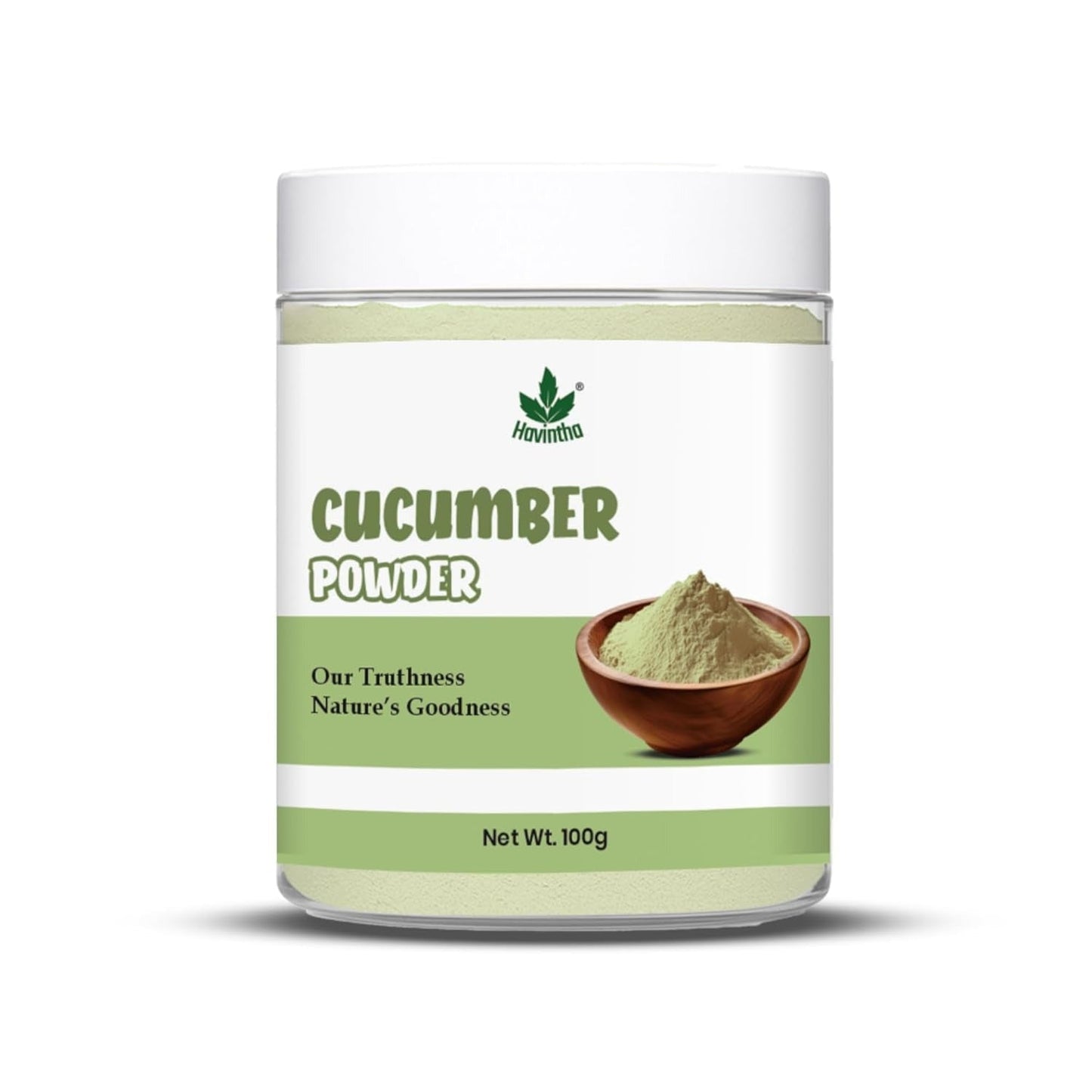 Havintha Natural Cucumber Powder for Skin Care, Health Care - 100gms