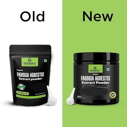 Greendorse Organic Fadogia Agrestis Extract Powder - 50 Gms