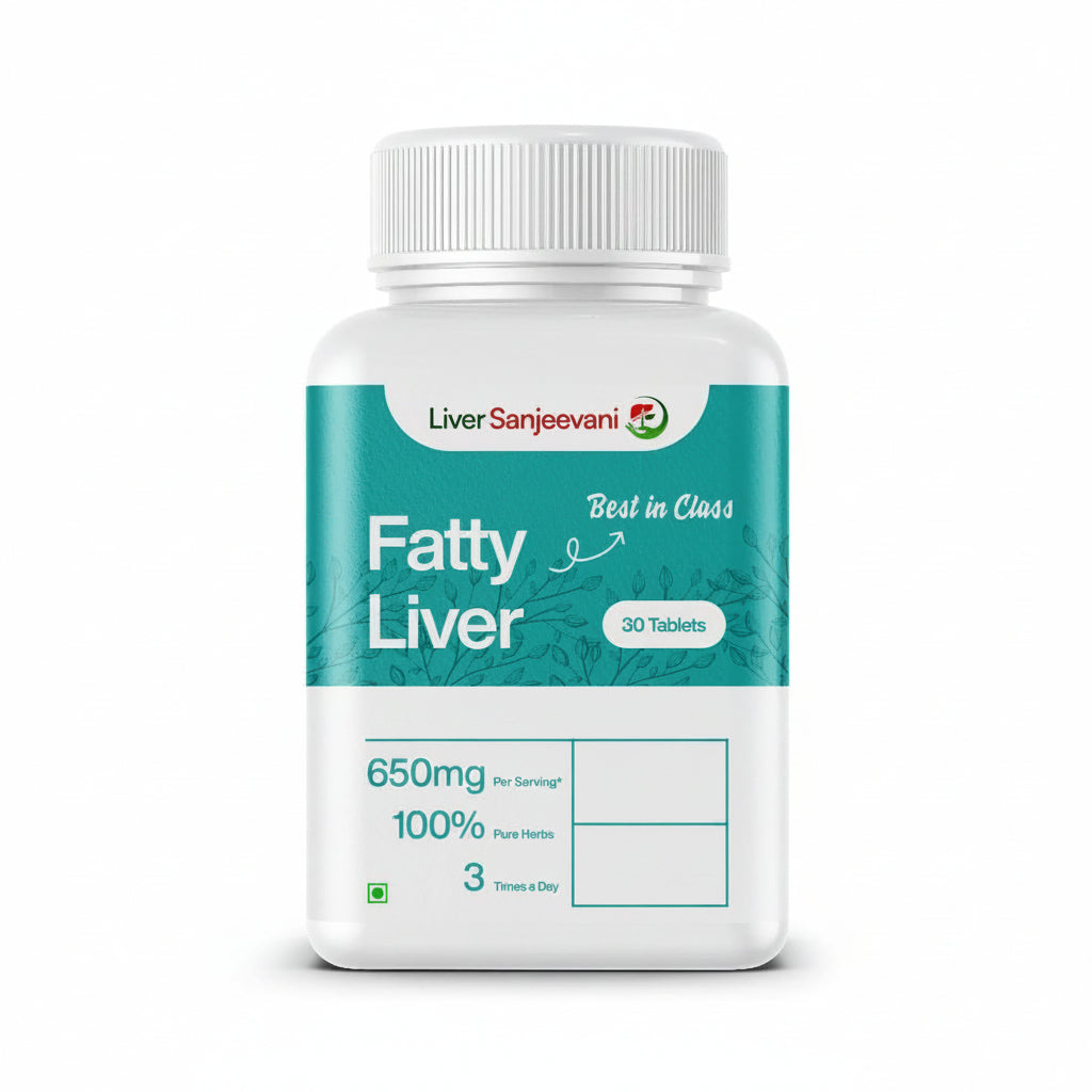 Ayurvedic Fatty Liver Detox Supplement 650mg Extract - 30 Tabs