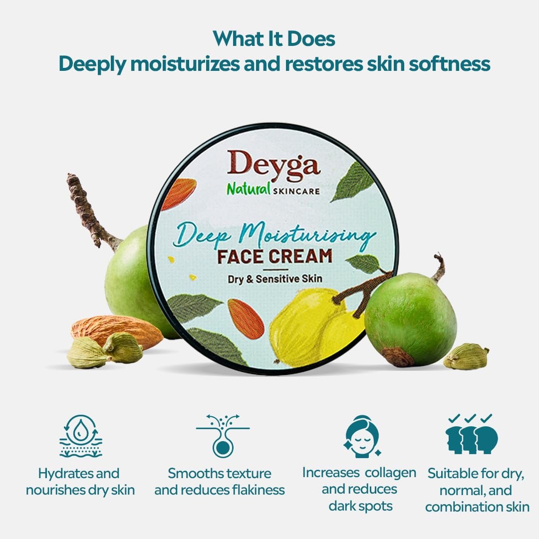 Deyga Deep Moisturising Face Cream - 30 gms