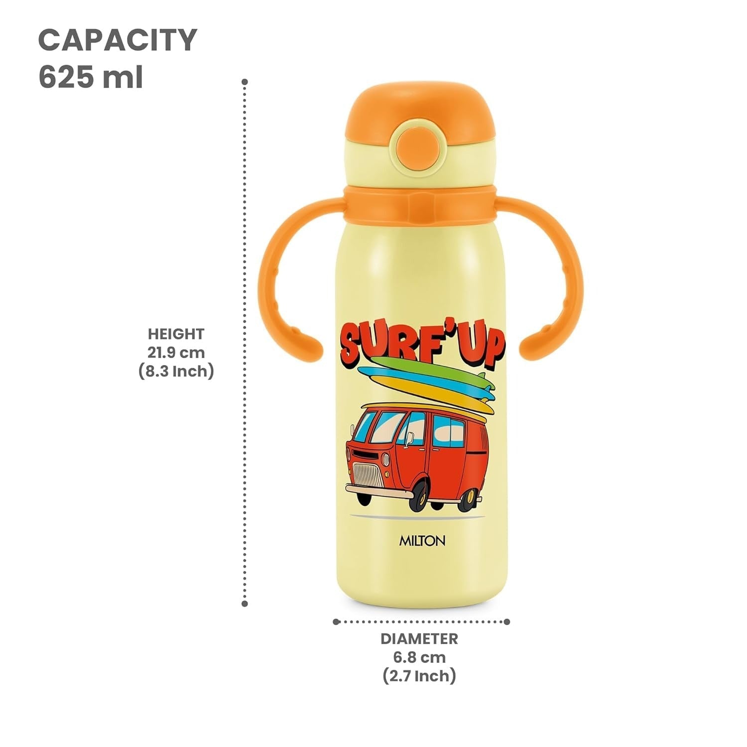 Milton Fountain Stainless Steel Bottle