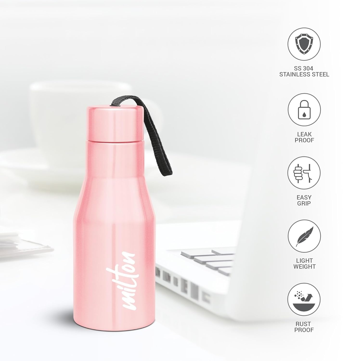 Milton Super 500 Stainless Steel Water Bottle 475ml