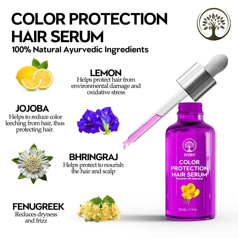 Ivory Natural Color Protect Hair Serum - 50 ml
