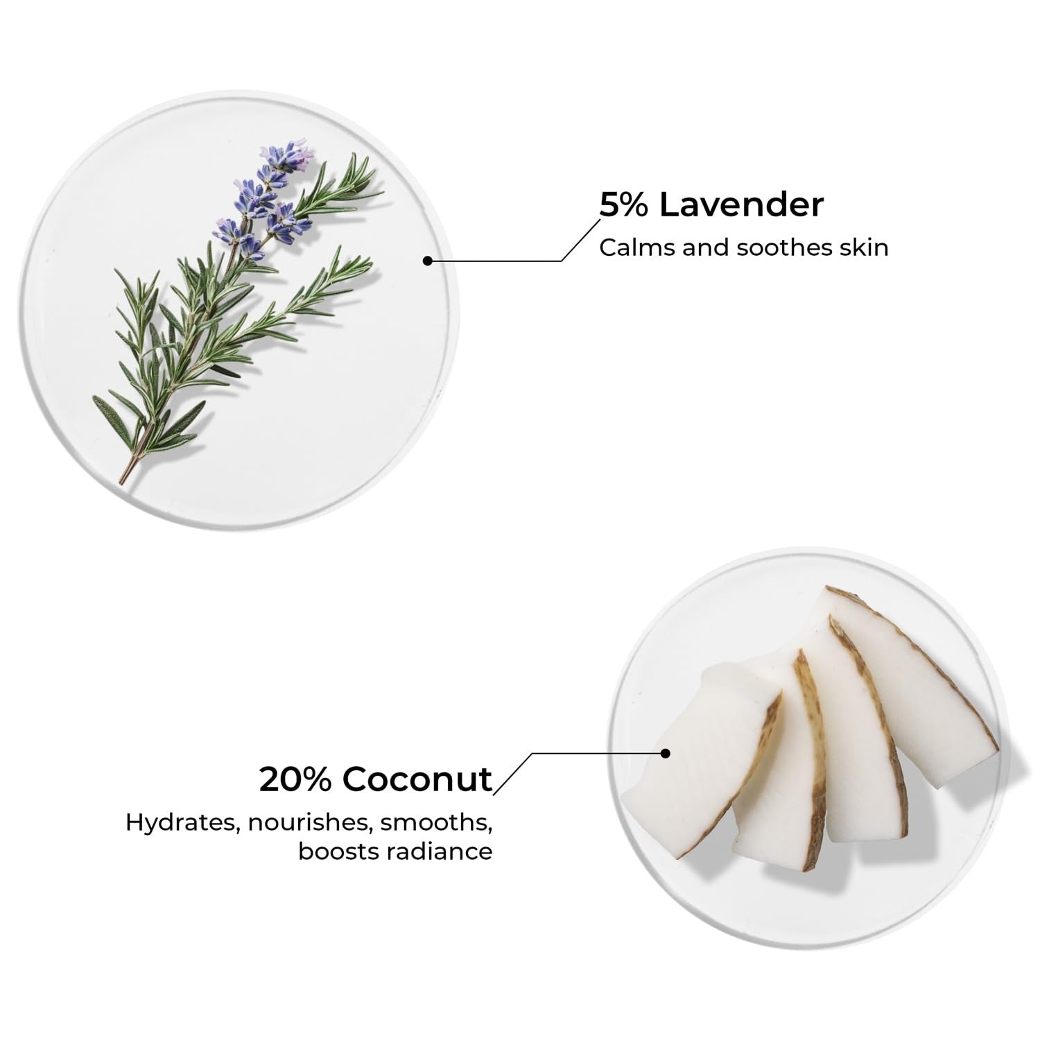 Brillare Natural Lavender & Coconut Body Wash - 200 ml
