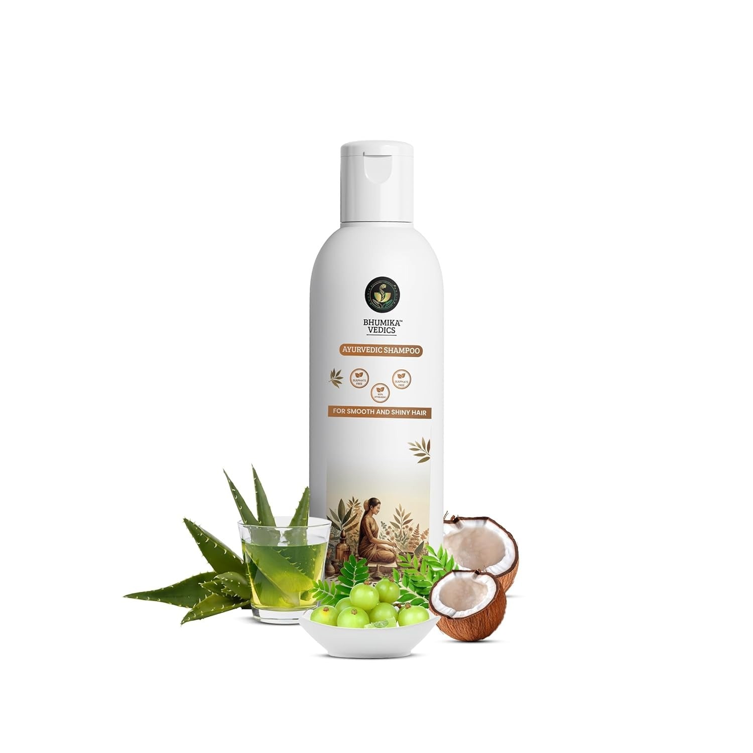 Bhumika Vedics Ayurvedic Shampoo - 200 ml