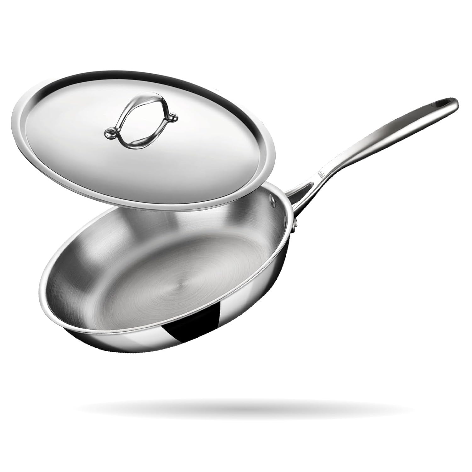 Stahl Artisan Fry Pan 20cm Triply Stainless Steel