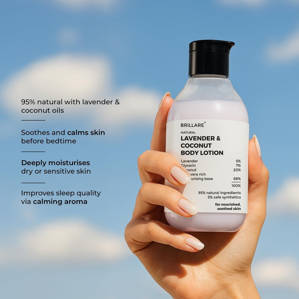 Brillare Natural Laveder & Coconut Body Lotion - 200 ml