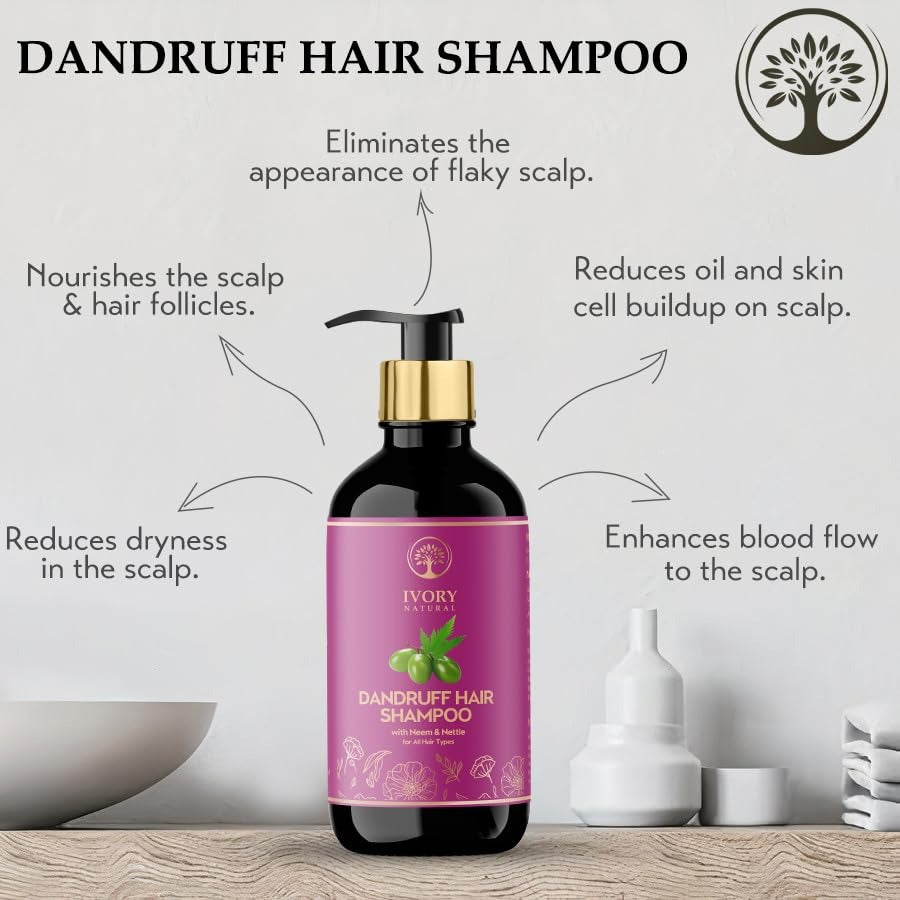 Ivory Natural Dandruff Hair Shampoo - 200 ml