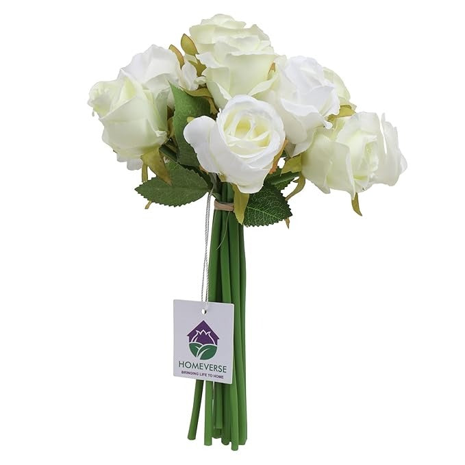 Artificial Rose Fake Silk Plants