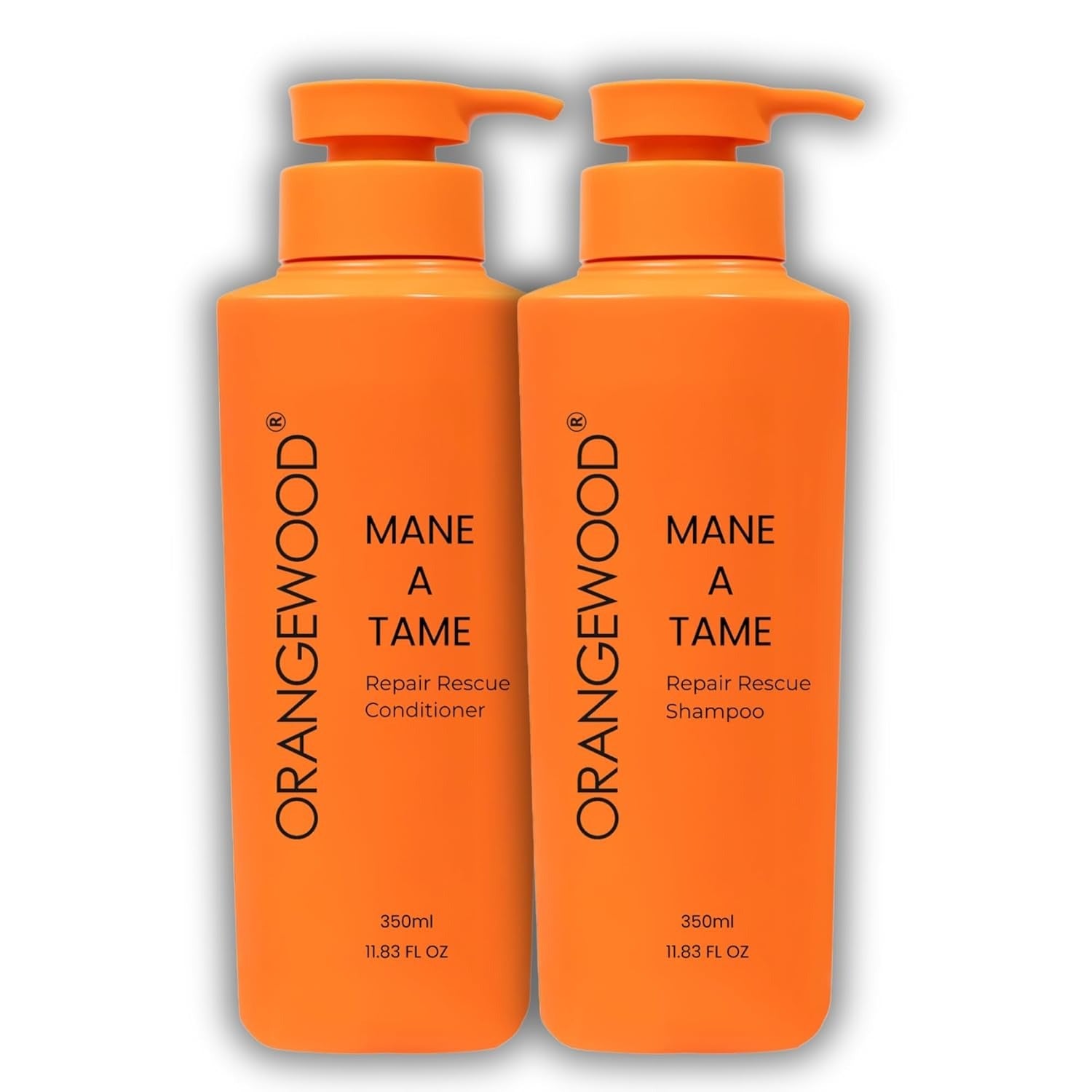 Orangewood Mane A Tame Repair Rescue Shampoo & Conditioner - 350 ml Each