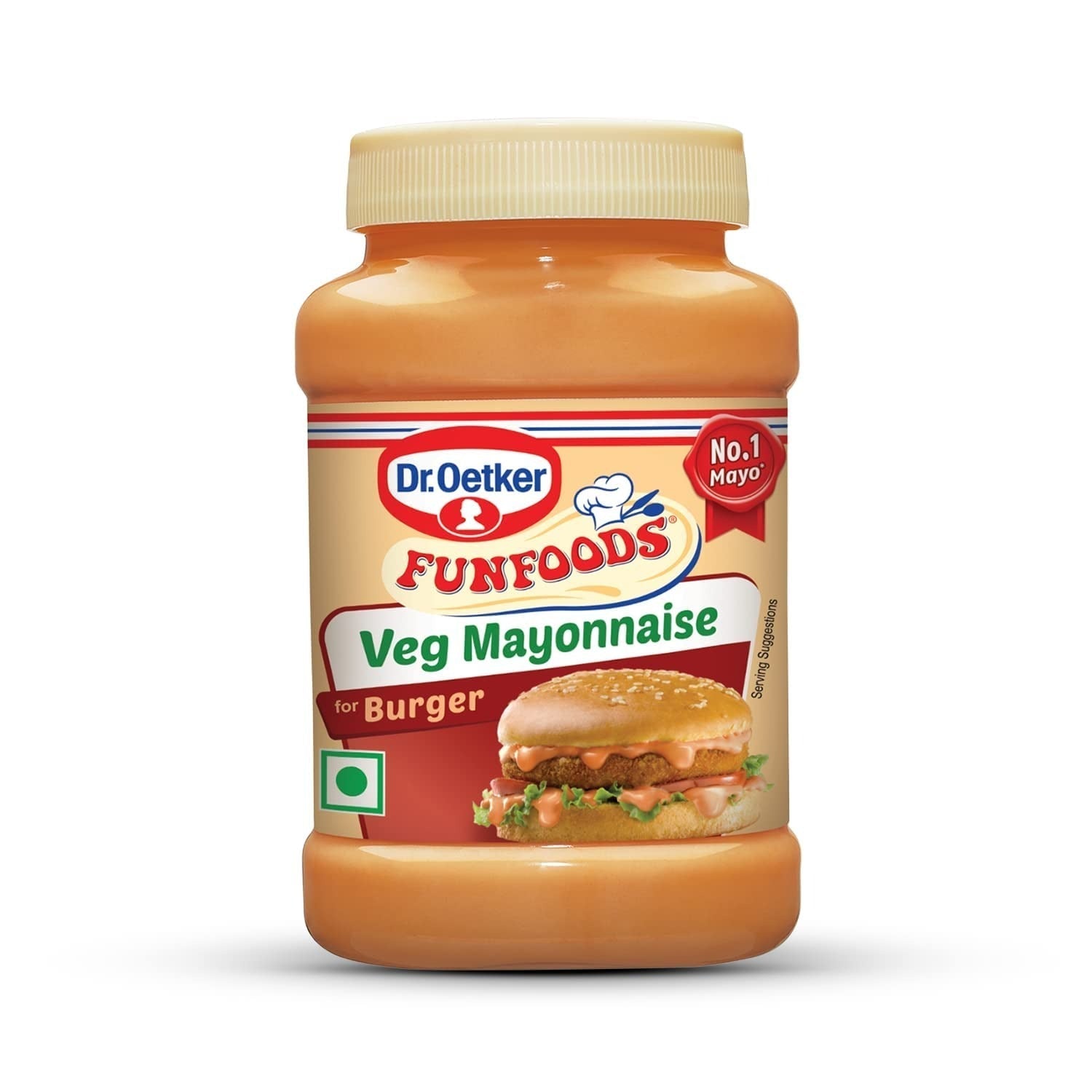 Dr. Oetker FunFoods Veg Burger Mayonnaise