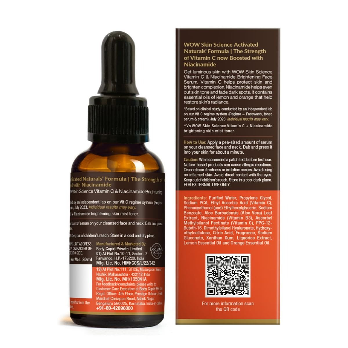 Wow Skin Science Vitamin C Face Serum - 30 ml
