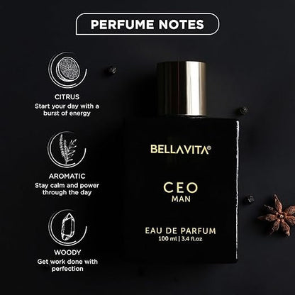 Bellavita Luxury CEO Men Perfume EDP - 100 ml