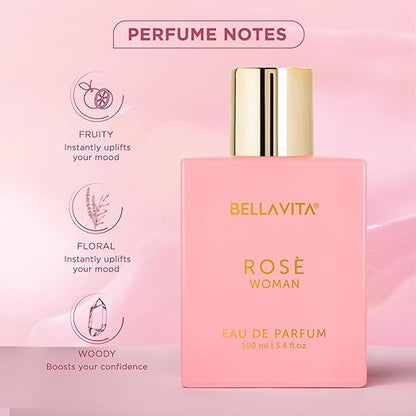 Bellavita Luxury Rose Woman Eau De Parfum