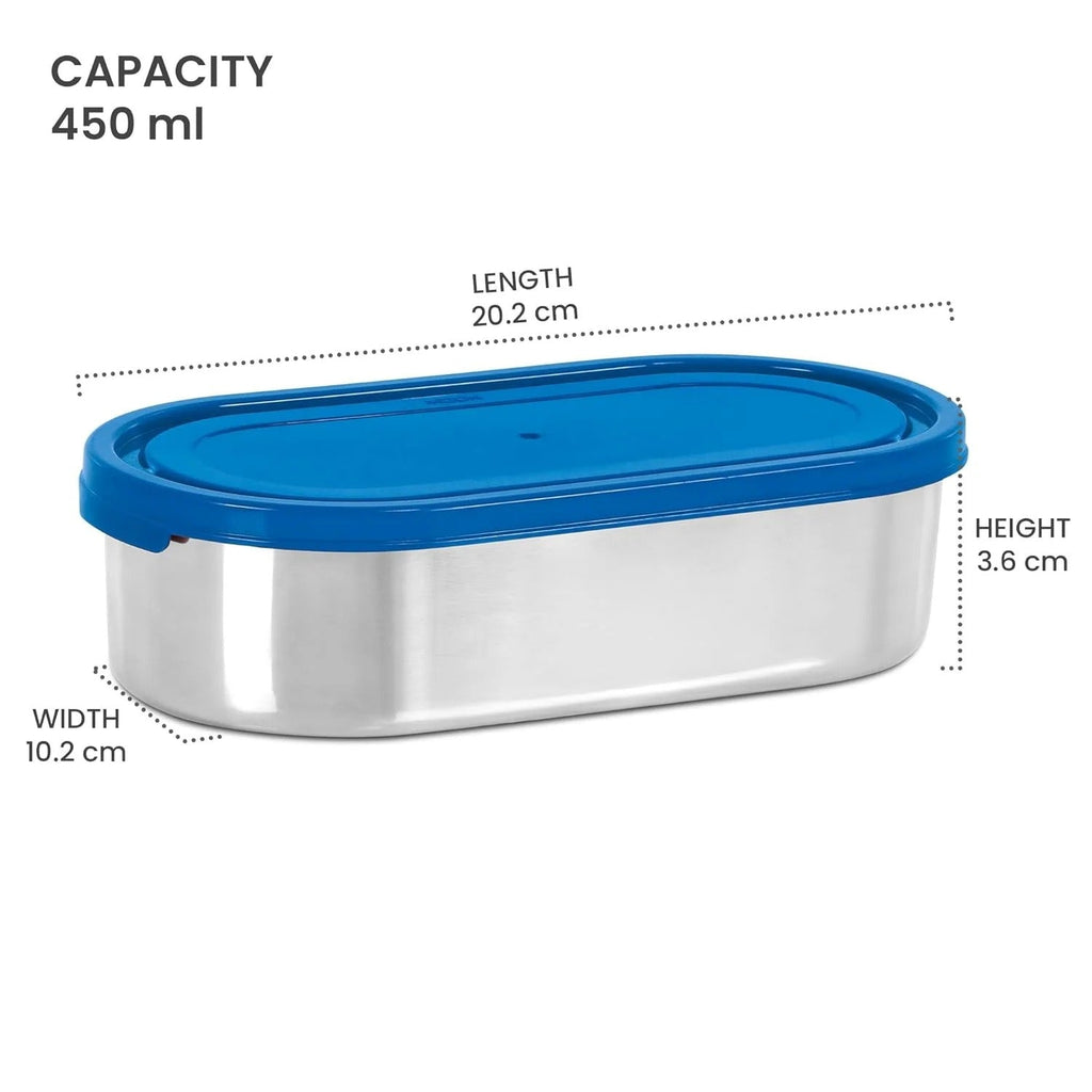 Milton Steel Slider Stainless Steel Container