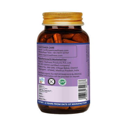 Organic Wellness Jatamansi 90 Vegetarian Capsules