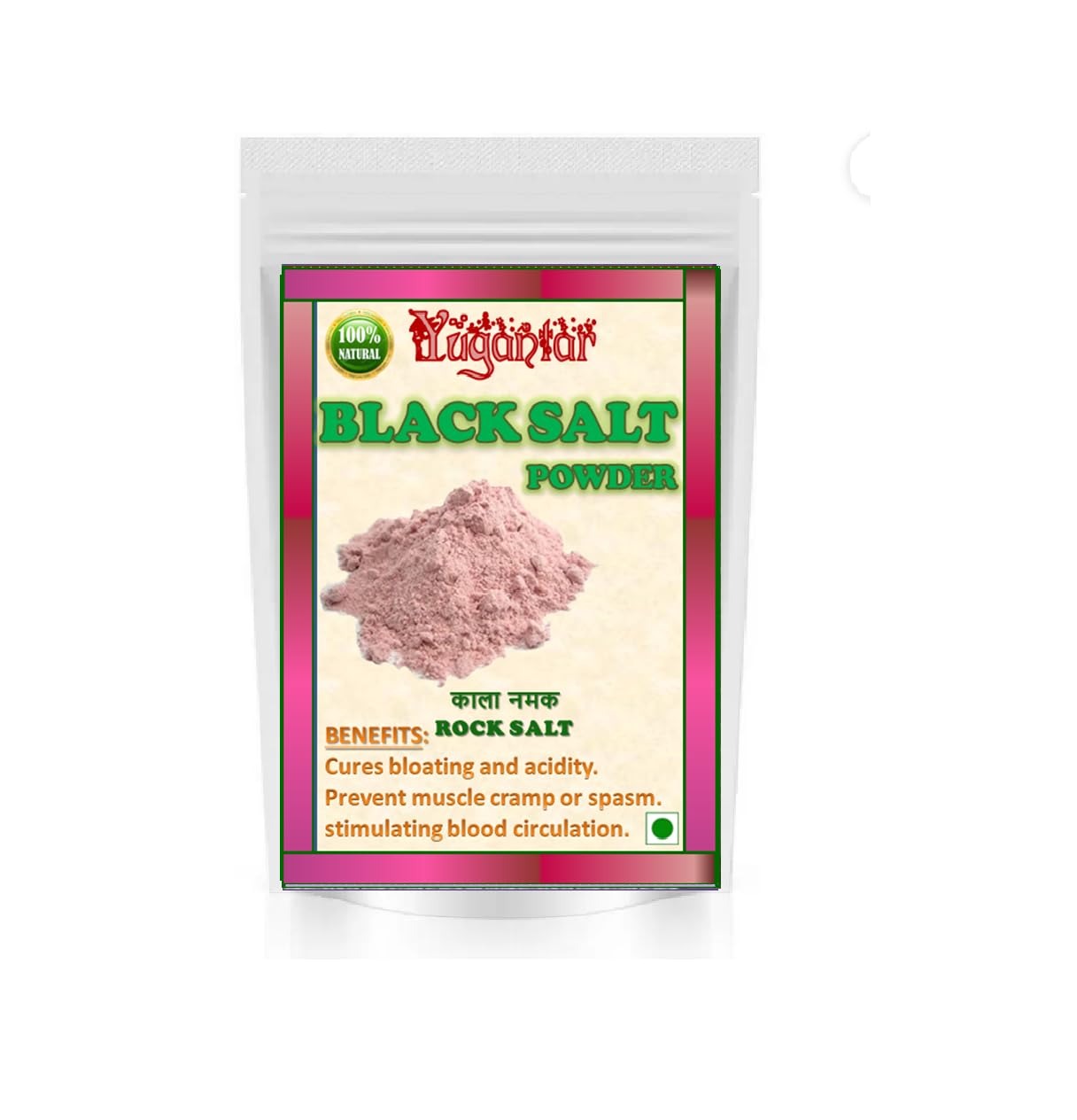 Yugantar Black Salt Kala Namak - 1000 gms