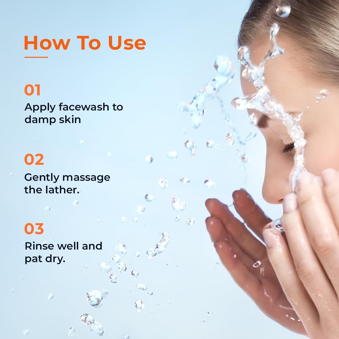 WOW Skin Science Japanese Yuzu + Vitamin C with Ceramide Brightening Face Wash