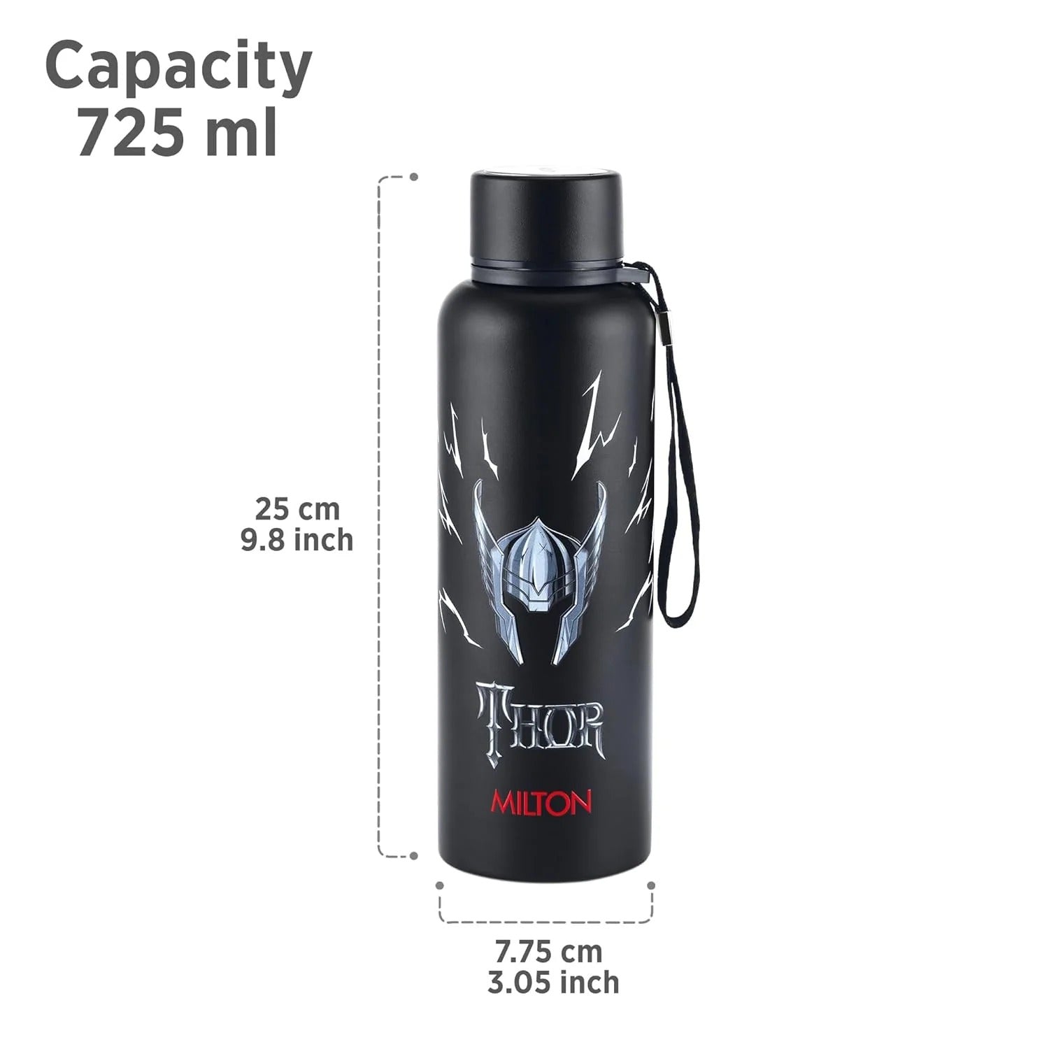 Milton Marvel Thor Artedge Water Bottle