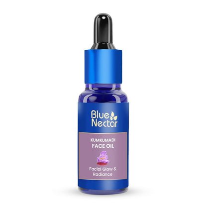 Blue Nectar Kumkumadi Tailam Skin Brightening Face Oil for Glowing Skin - 30 ml
