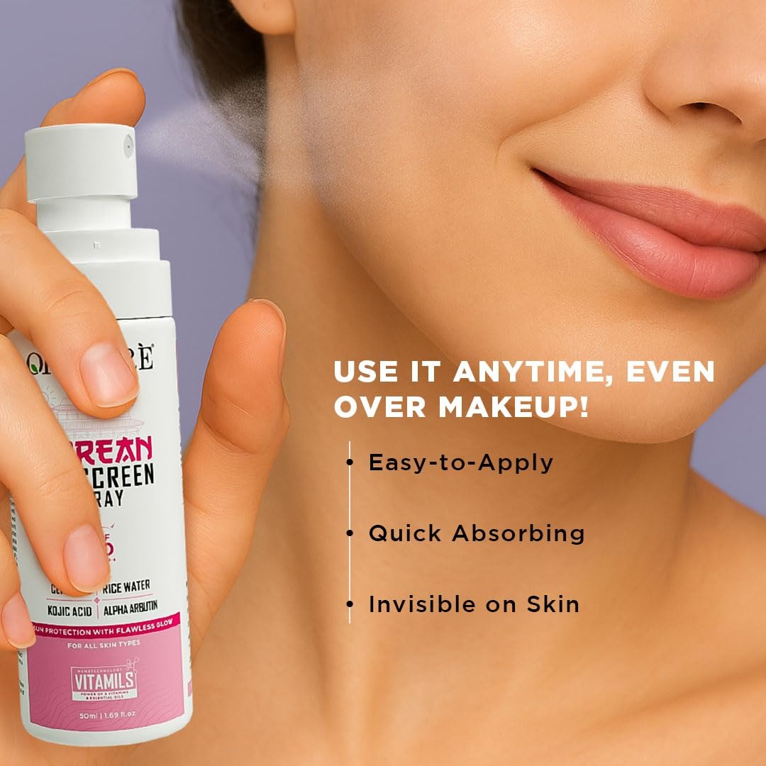 Orgatre Rice Ceramide Spray Sunscreen SPF 50 PA++++