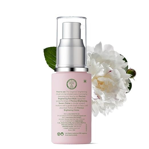 Lotus Organics+ Precious Face Serum + Cream - 30 gms
