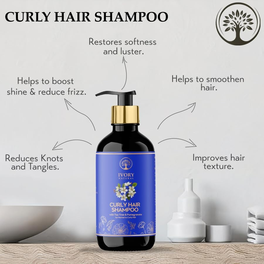 Ivory Natural Curly Hair Shampoo - 200 ml