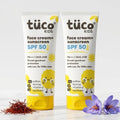 Tuco Kids 2 in 1 Face Cream + Sunscreen SPF 50 with Saffron oil - 50 gms