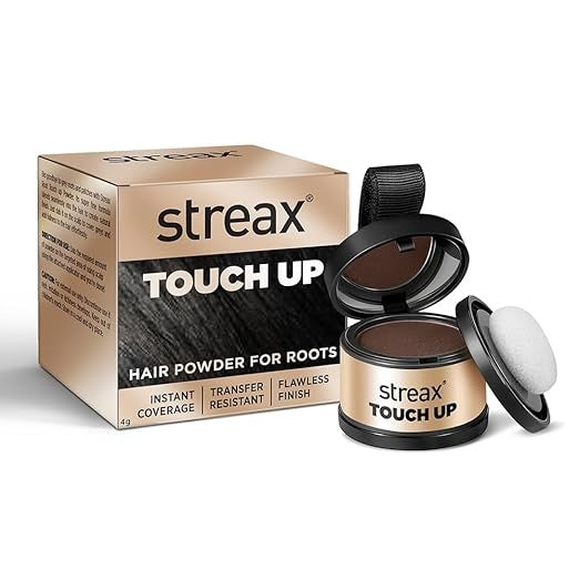 Streax Hair Root Touch Up for Grey Hair – 4 gms