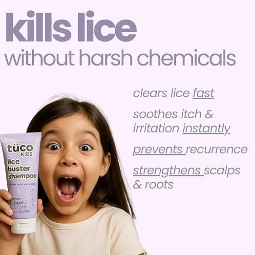 Tuco Kids Natural Lice Buster Shampoo - 100 ml