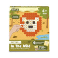 Binca Dotties Dot Art Activity Kit, 750+ Stickers Wild Animals DIY Dot Sticker Art Ages 4,5,6,7