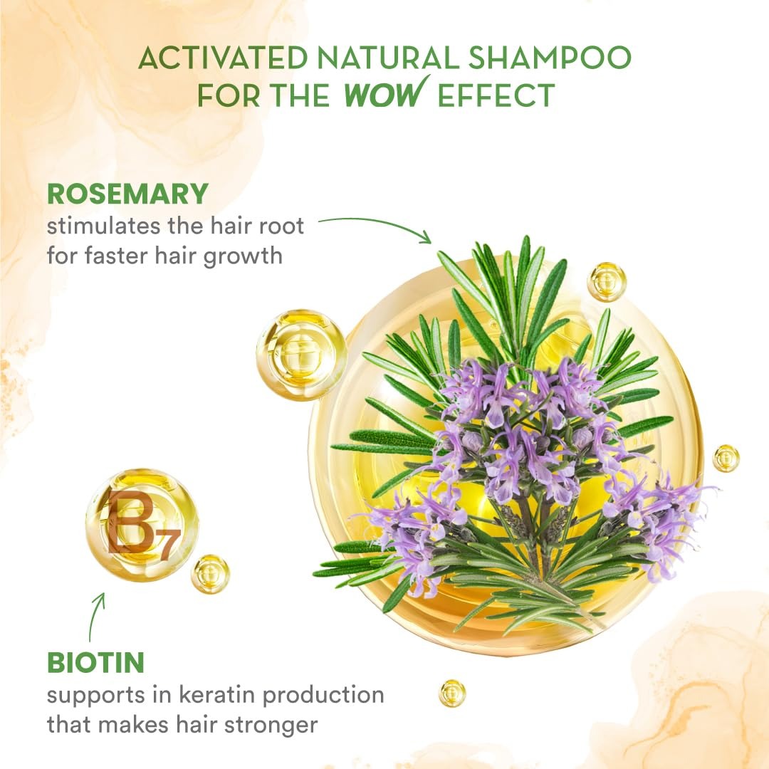 WOW Skin Science Rosemary & Biotin Pro Hair Growth Shampoo - 250 ml