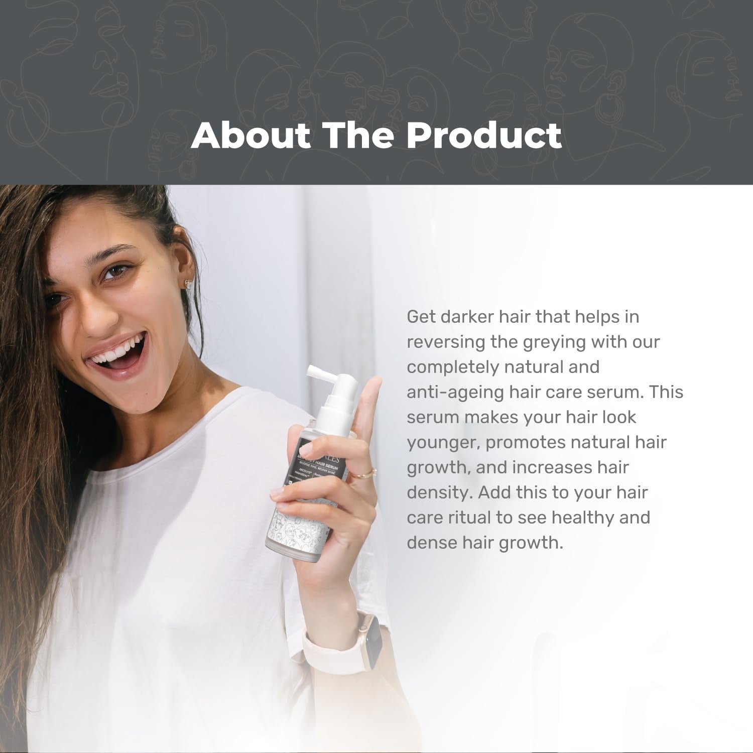 Bodytales Anti-Grey Hair Serum - 50 ml