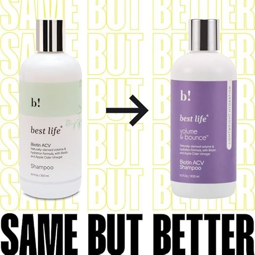 Best Life Biotin Acv Apple Cider Vinegar Shampoo - 300 ml