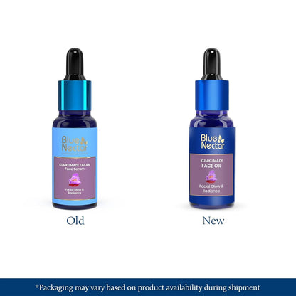 Blue Nectar Kumkumadi Tailam Skin Brightening Face Oil for Glowing Skin - 30 ml