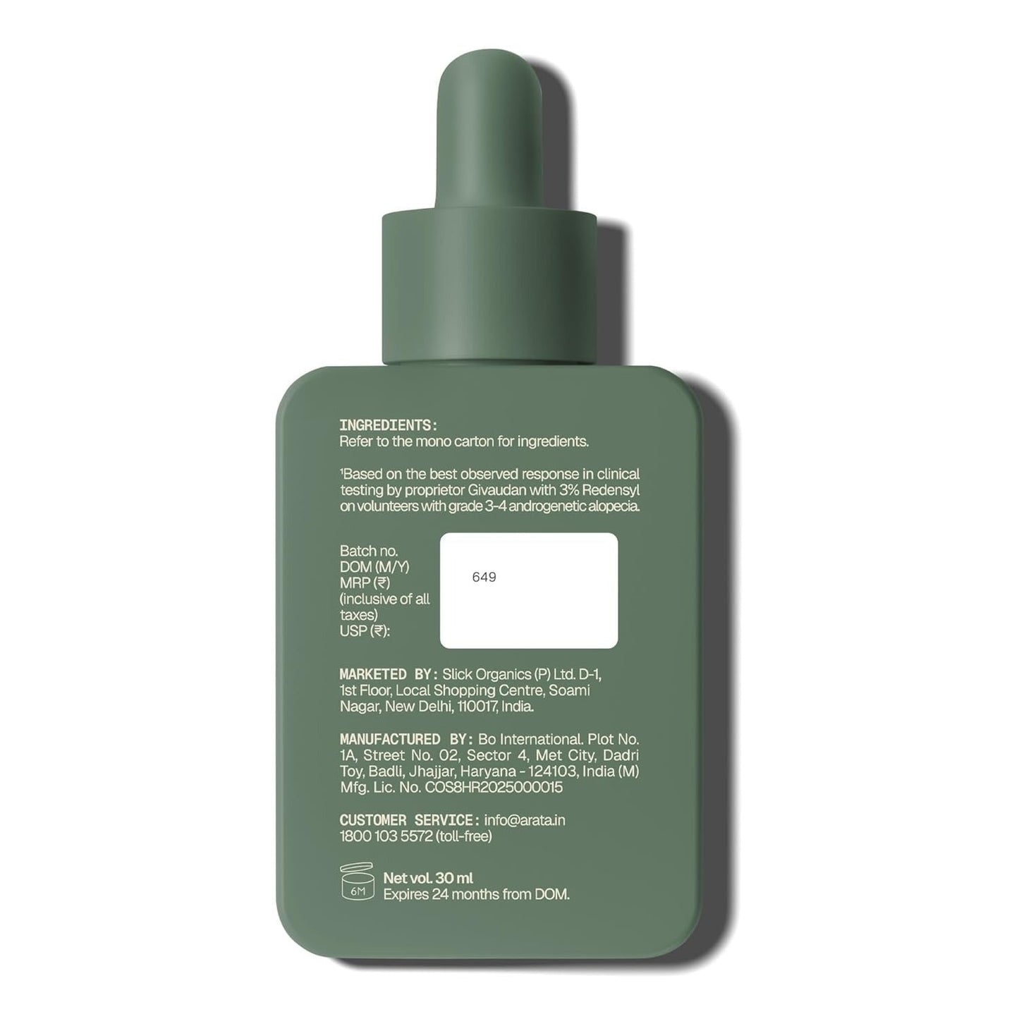 Arata Intensive Hair Growth Serum - 30 ml