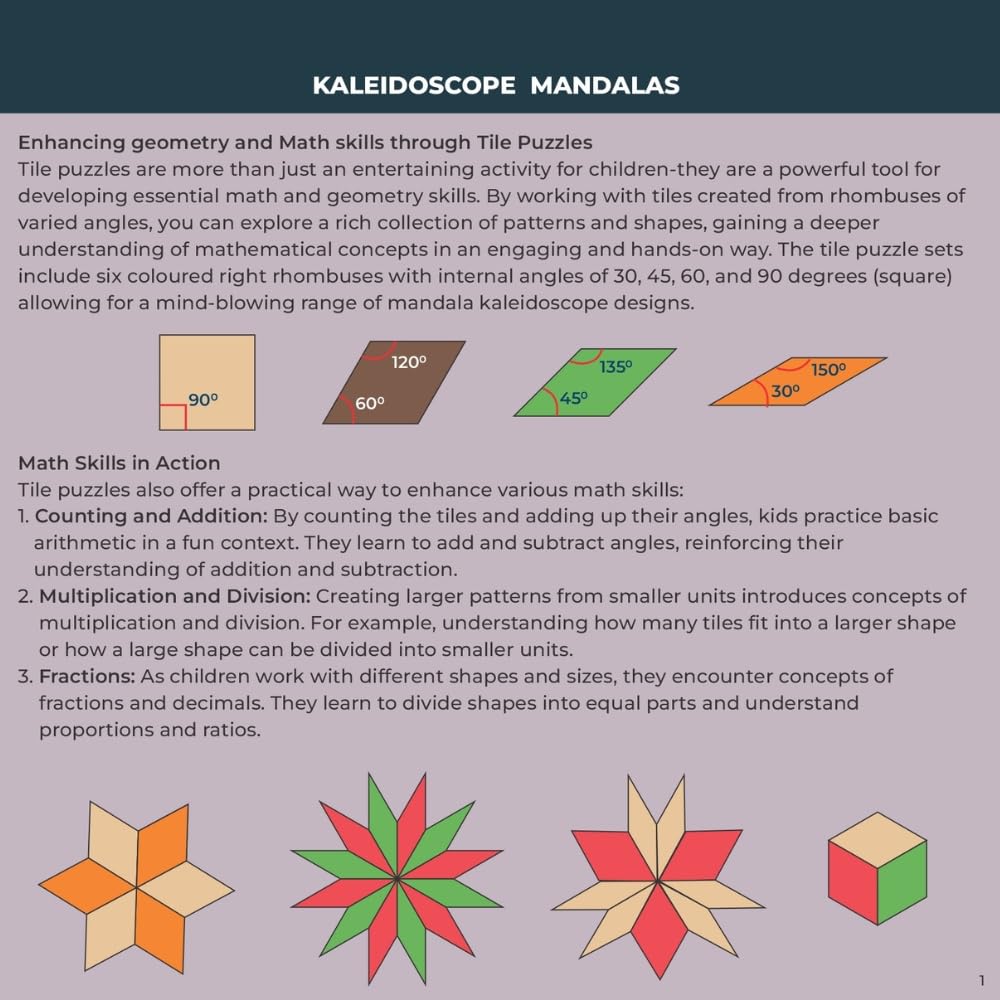 Pelikas Toyz Magnalogix Mandala Art for Beginners, Puzzle Game, Mosaic Art Kit, Gift for Boys Girls 8-12 Years, Magnetic Puzzles Kaleidoscope Mandalas