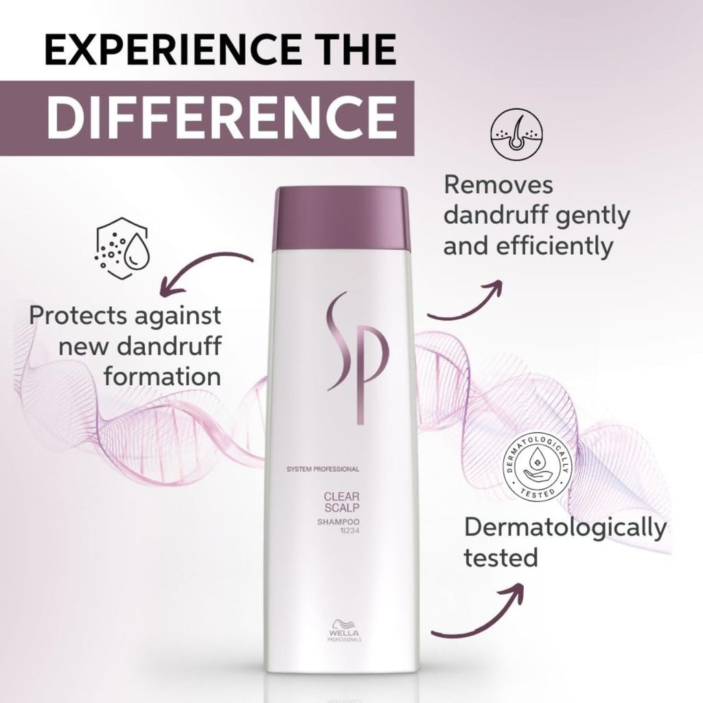 Wella Professionals SP Clear Scalp Anti-Dandruff Shampoo - 250 ml