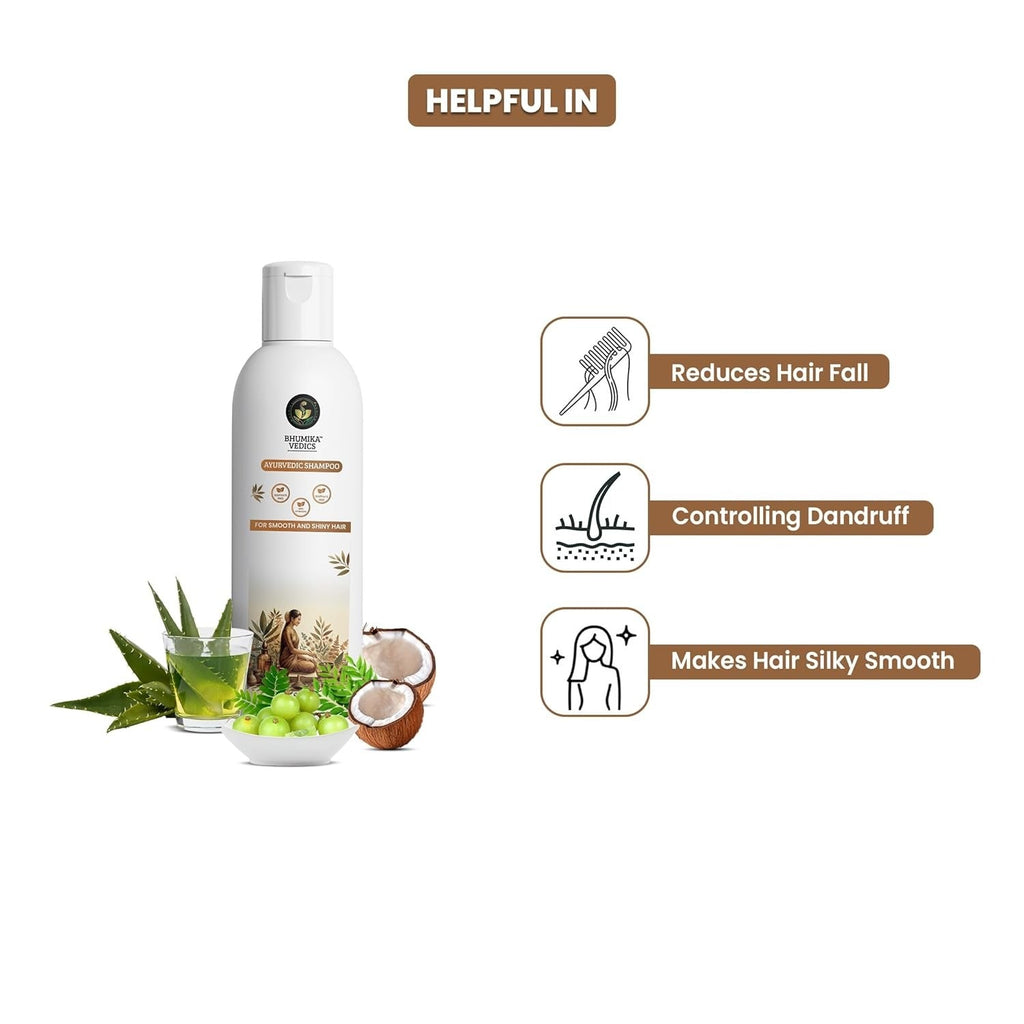 Bhumika Vedics Ayurvedic Shampoo - 200 ml