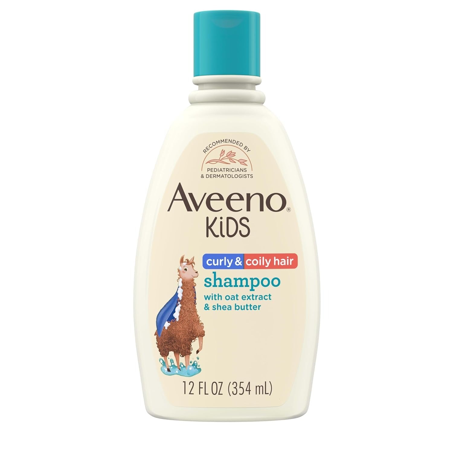 Aveeno Baby Kids Curly & Coily Hair Shampoo With Oat Extract & Shea Butter - 354 ml