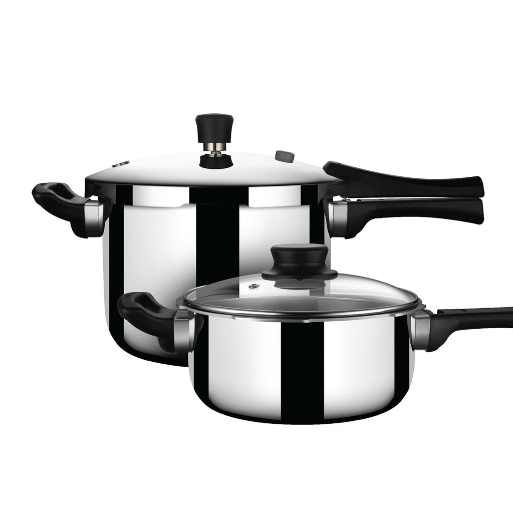 Stahl Cooker Duo Pressure Cooker Set 3L + 5L