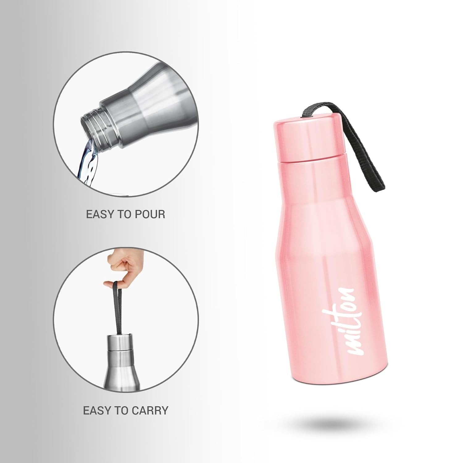 Milton Super 500 Stainless Steel Water Bottle 475ml