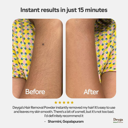 Deyga Herbal Hair Removal Powder - 100 gms