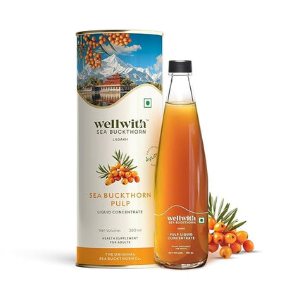 Wellwith Himalayan Sea Buckthorn Pulp Concentrate - 300 ml